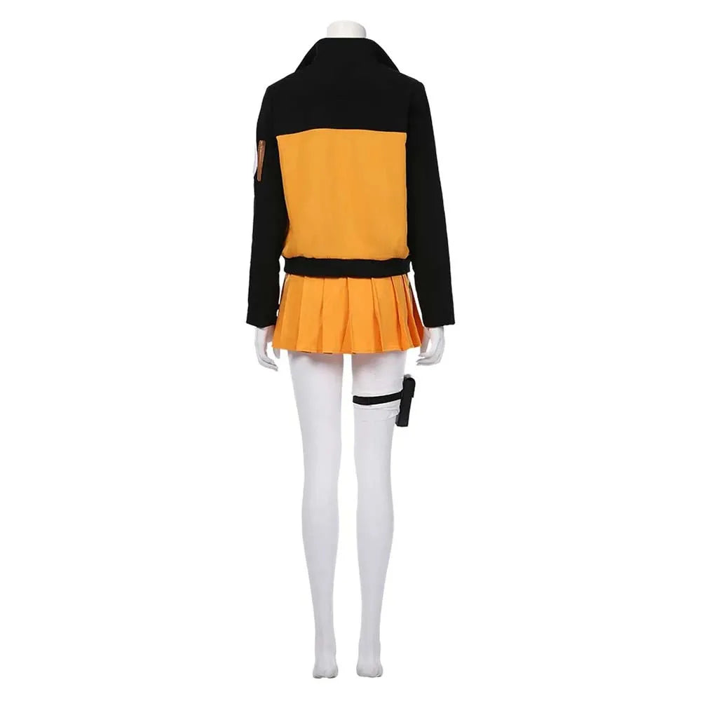Anime Fox Uzumaki Cosplay Costume Women's Suit Uniform Suit Halloween Carnival Party Beautiful Women's Suit Dress Sexy Suit
