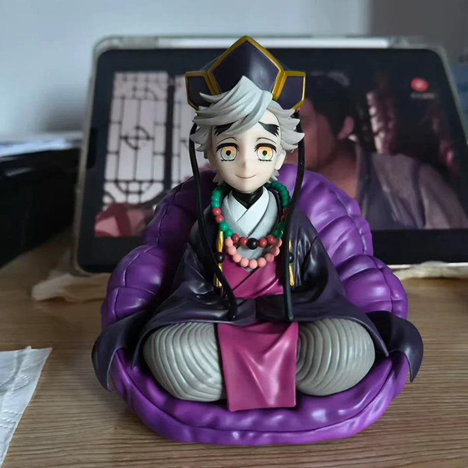 Bandai Anime Demon Slayer Figure Model Juuni Kitsuki Akaza Battle Figure Kimetsu No Yaiba Desktop Decoration Collection Gift