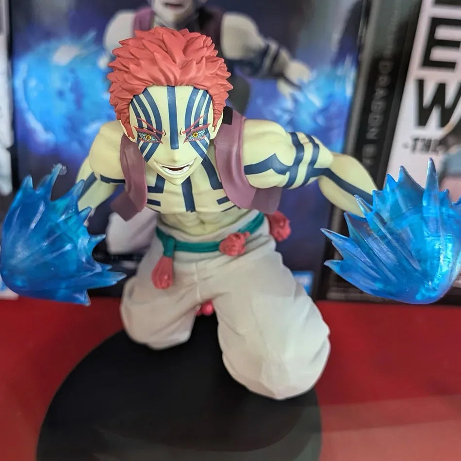Hot Anime Demon Slayer Douma Premium Chokonose Noodle Stopper Anime Figure Action Figures Collection PVC Model Toys