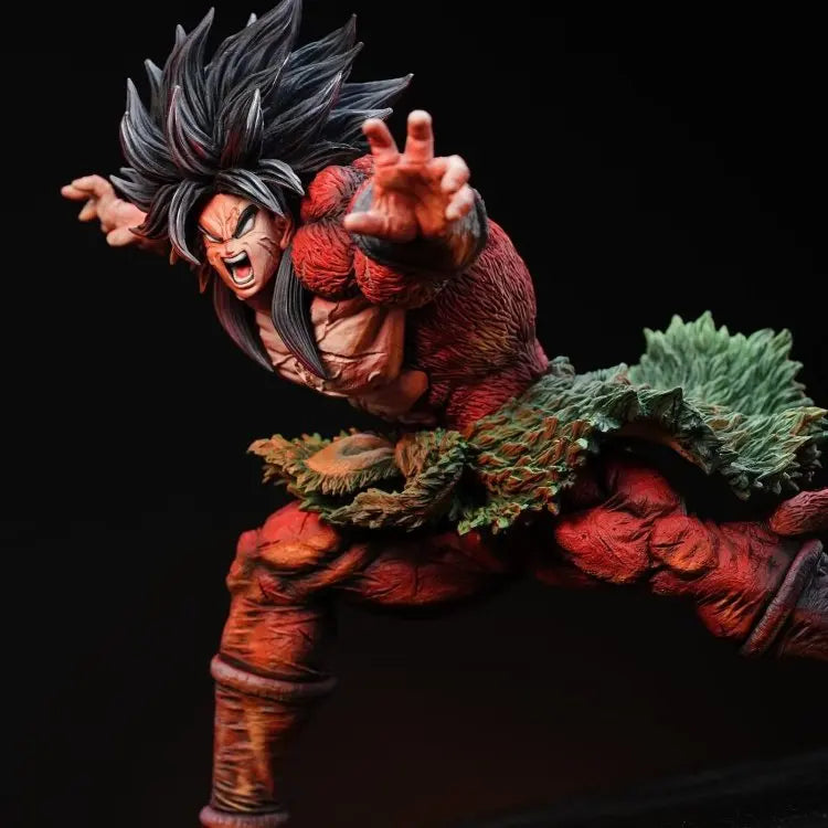 28cm Dragon Ball Broli Super Saiyan Handmade Animation Character Model Statue Collectible Desktop Decoration Action Figure Gift