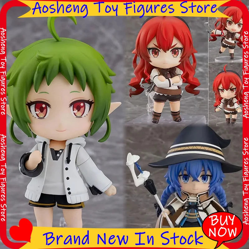Q Version Mushoku Tensei 1567# 1749# 1787# Roxy Migurdia Dual Pack Change Face Figures Articulated Decoration Model Toy