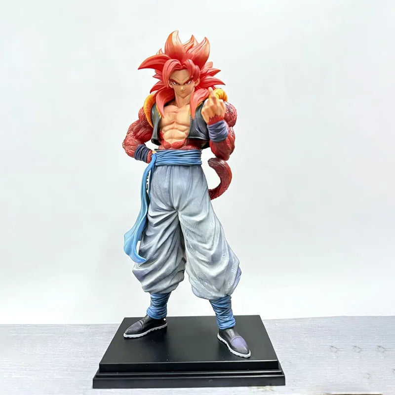 Jt Statue Dragon Ball Ssj4 Gogeta Figure Replaceable Hands Super Saiyan 4 Gogeta Pvc Action Figures Collection Model Toys Gifts