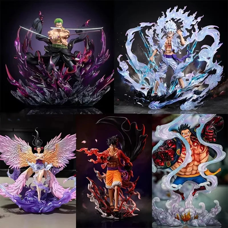 Jt Statue One Piece Full Range Th Enraged Zoro Anime Figure Figure Pvc Statue Collection Model Room Decoration Christmas Gifts