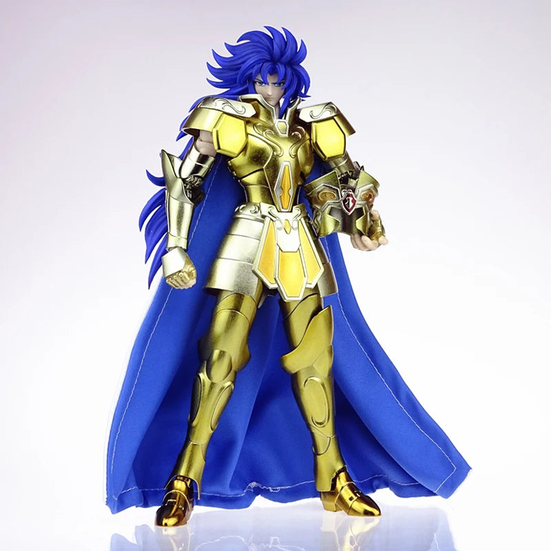 MST Saint Seiya Myth Cloth Aquarius Camus Leo Aiolia Capricorn Shura Gemini Saga Kanon Plus 3.0 Gold Knights of Zodiac Figure