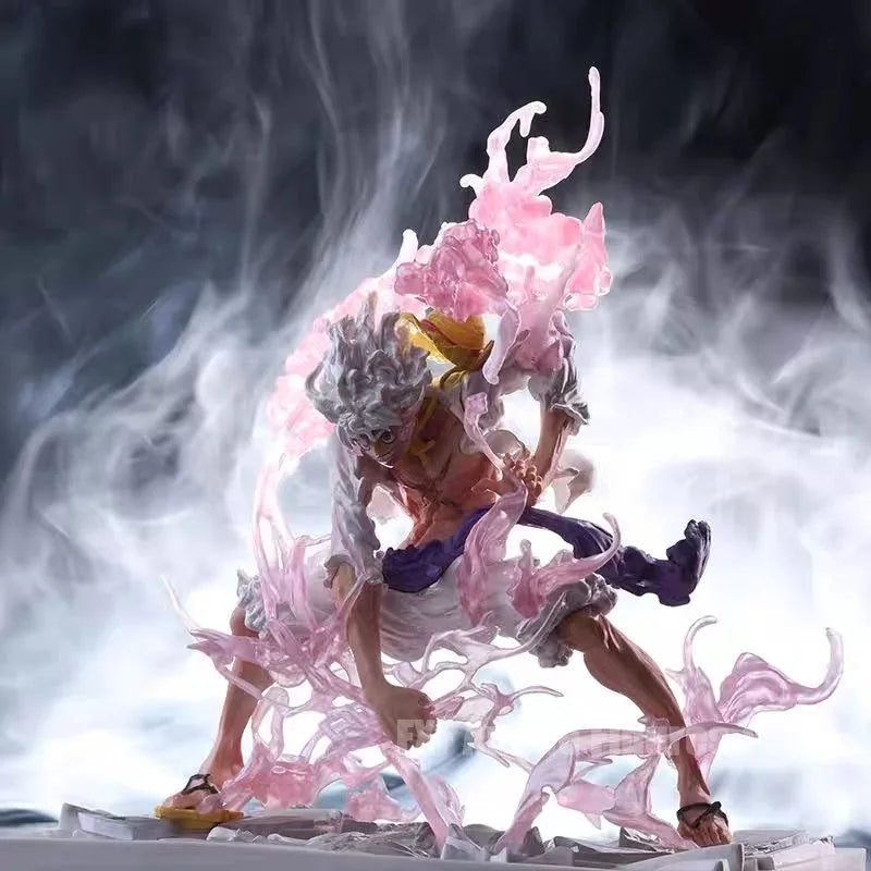 21.5cm/8.46in Anime ONE PIECE Figure Nika Luffy Action Figures Designer Style Pvc Statue Collection Model Toys Gifts