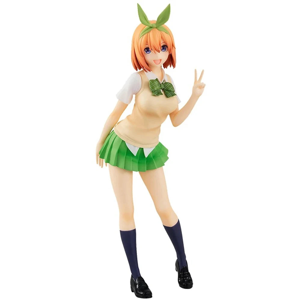 Anime Nakano Miku figure Nakano Miku Nakano Nin action figures Nakano Miku Nakano Nin figurine PVC Model Collection Statue Gifts