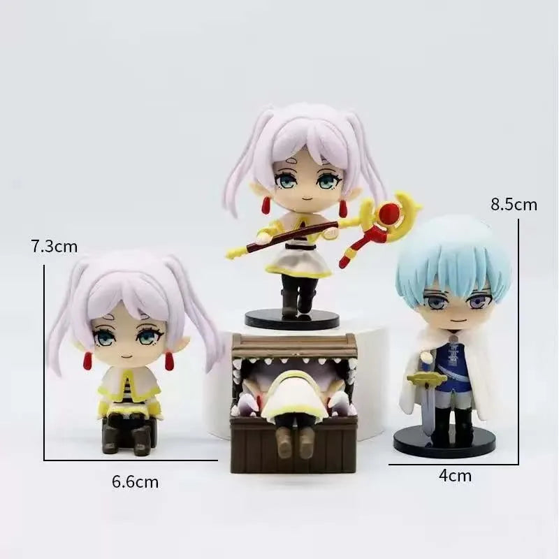Anime Frieren:Beyond Journey's End Anime Figures Frieren Himmel Action Figure Cartoon Ornaments Toy Fans Gift