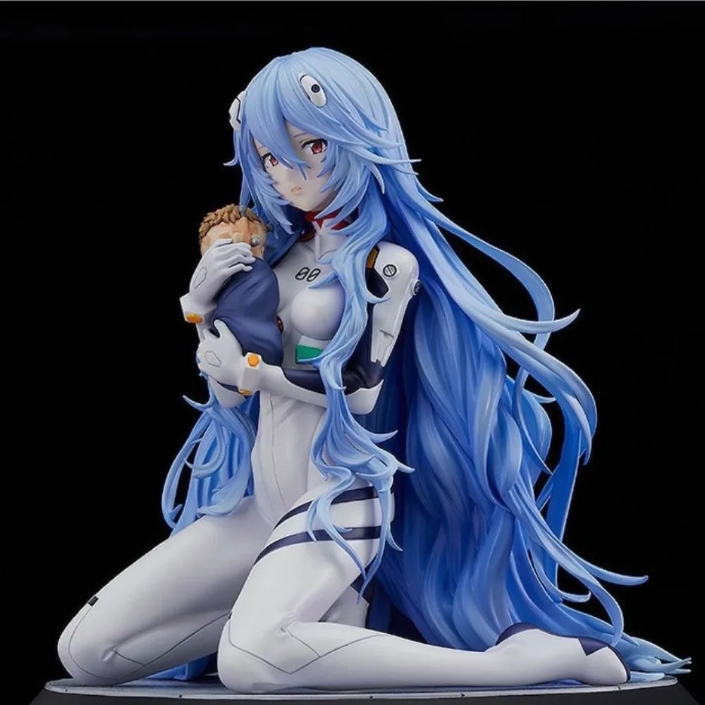 5.12in/13cm Anime NEON GENESIS EVANGELION Figure Ayanami Rei Action Figures PVC Statue Model Collection Toys Gifts