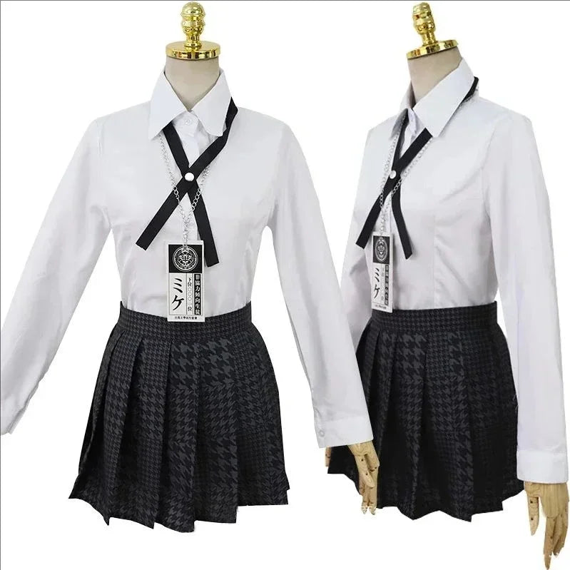 Anime Kakegurui Jabami Yumeko Cosplay Costume Halloween Sayaka Compulsive Gambler Japanese School Girls JK Uniform Halloween Cos