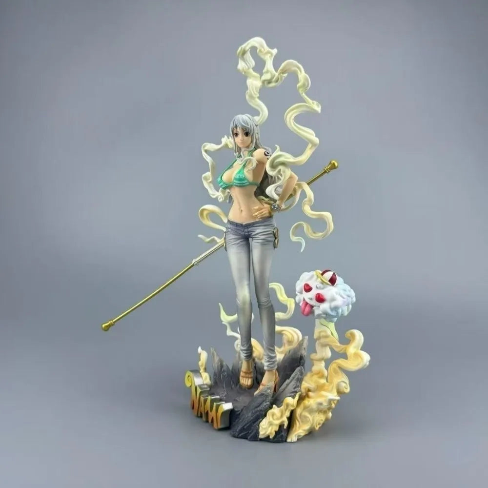 30cm/11.8in Anime ONE PIECE Figure Nika Nami Action Figures Pvc Collection Model Toys for Gifts