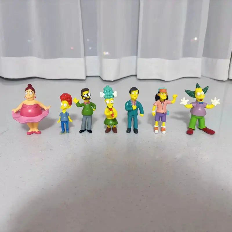 Cute Character Desk Ornament Set