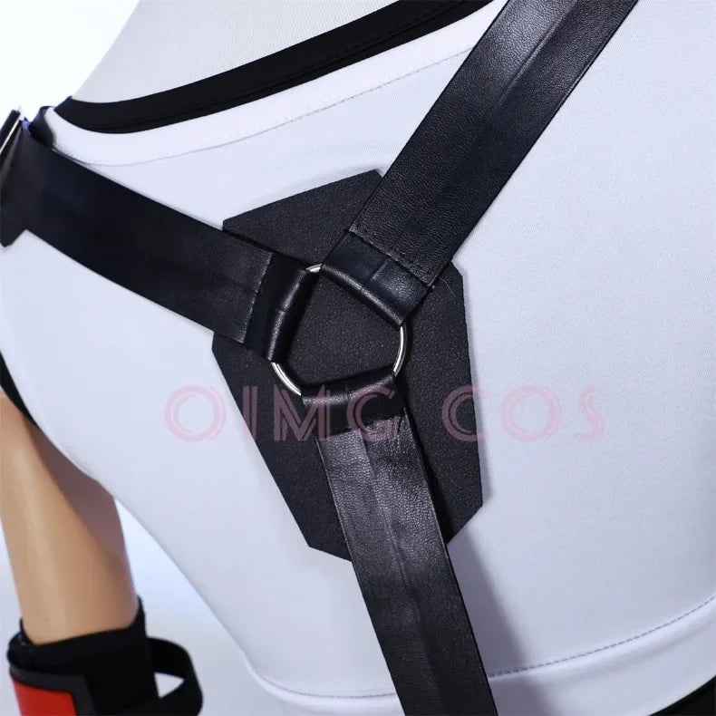 Tifa Lockhart Cosplay Costume Carnival Uniform Wig Anime Halloween Costumes Game Women