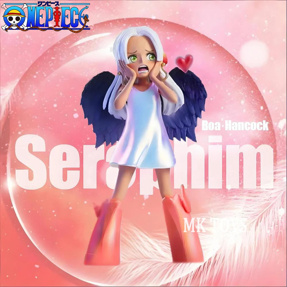 14.5cm/5.7in Anime One Piece Figure Seraphim Boa Hancock Action Figures Pvc Statue Desktop Ornamen Collection Model Toys Gifts