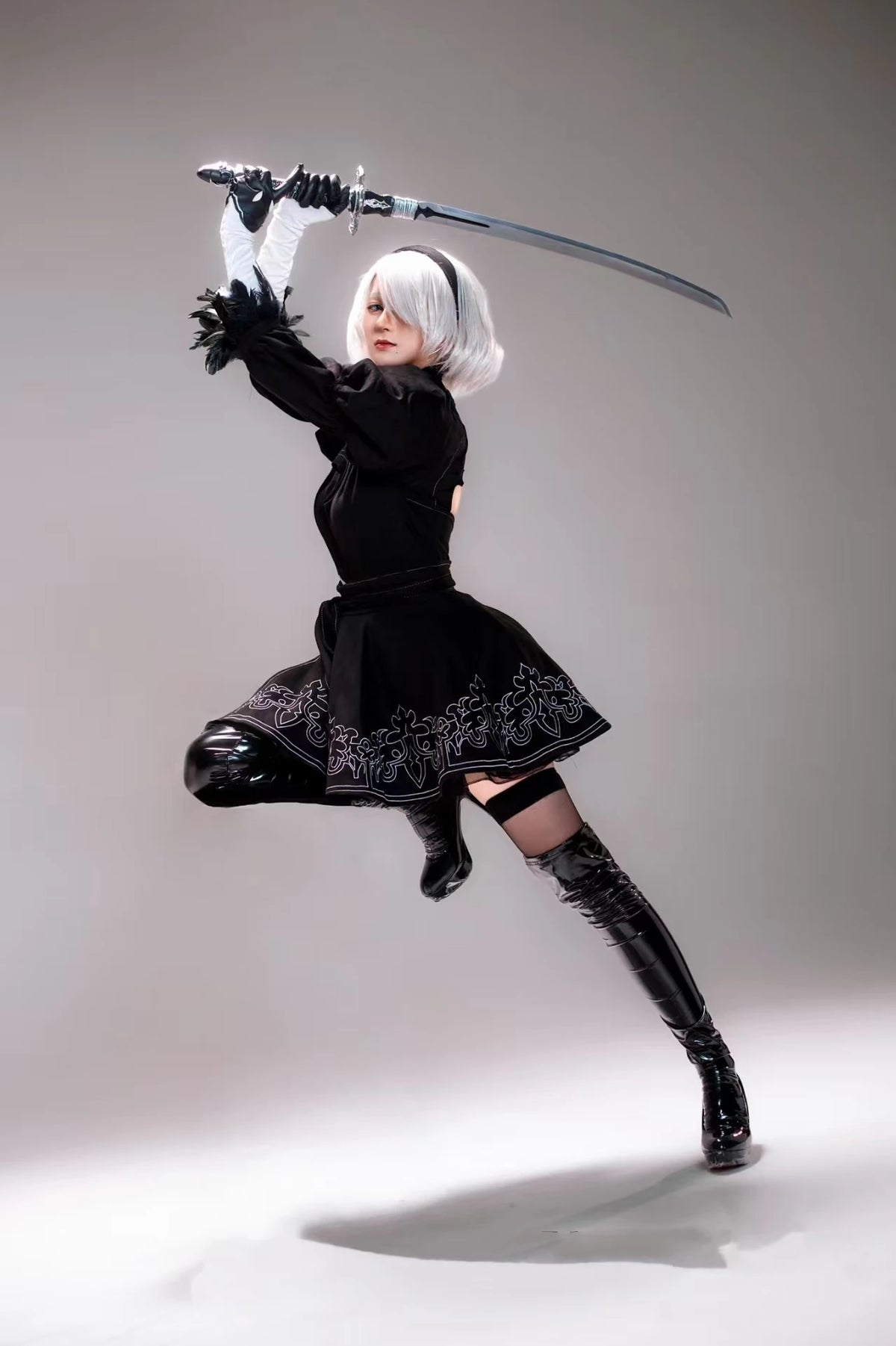 Nier Automata Cosplay Costume Yorha 2B sexy Outfit Games Suit Women Role Play Costumes Girls Halloween Party Fancy Dress