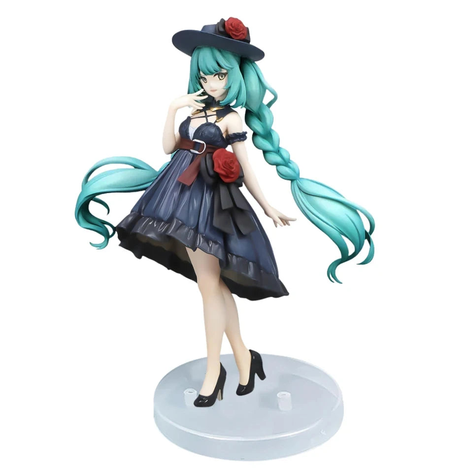 Hatsune Miku Figure Bauhinia Flower Sour Berry Candy Hatsune Miku Anime Beautiful Goddess Figure Tabletop lovely Decorations Toy