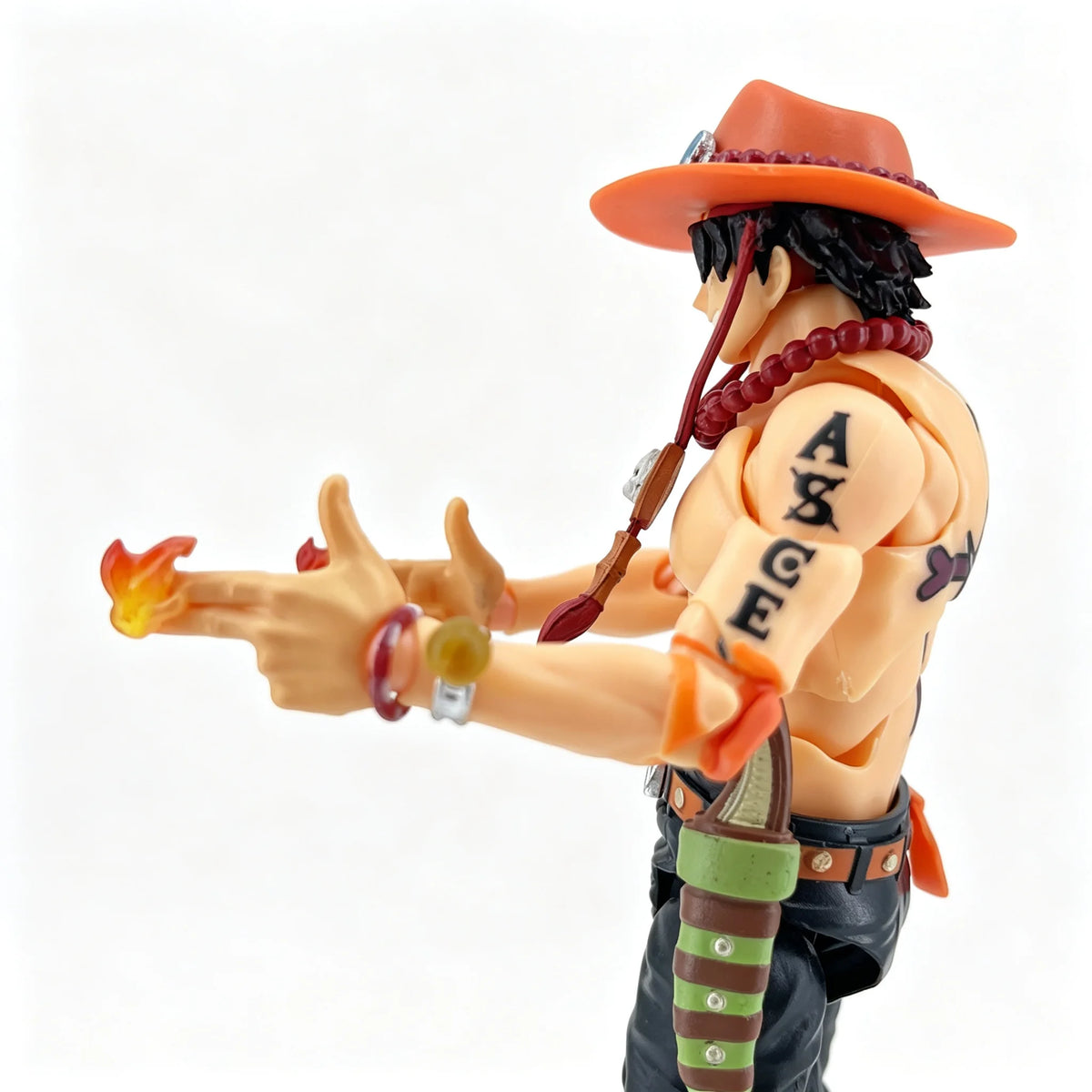 Bandai SHF Ace Articulated Action Figure Desktop Collectible Ornament, Perfect Gift for Boys Grade Anime Statue