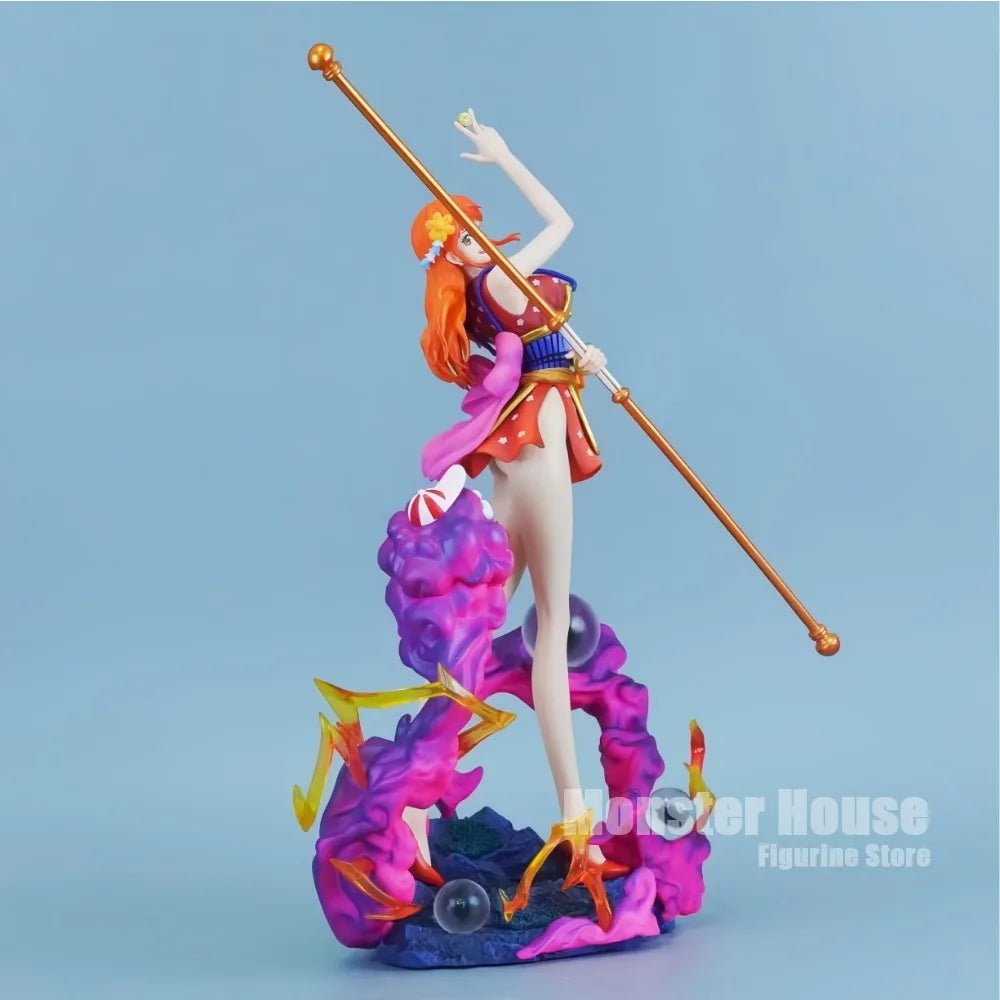30cm/11.81in Anime ONE PIECE Figure Nami Action Figures Pvc Statue Desktop Ornamen Collection Model Toys Gifts