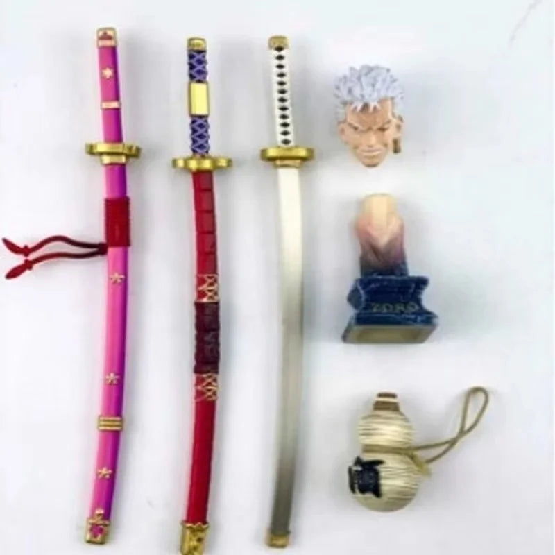 New Product In Stock Piece Zoro Sanji Anime Action Figure Statue Model Desktop Ornament Collectible Toy Surprise Gifts For Fans