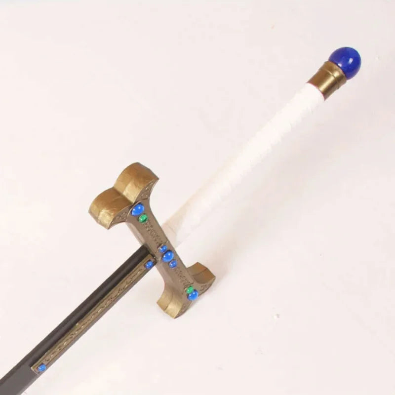 Large Dracule Mihawk Katana Eagle Sword Wooden Ninja Knife Anime Cosplay Prop Real Full Size Japanese Katana Samurai Sabre Toy