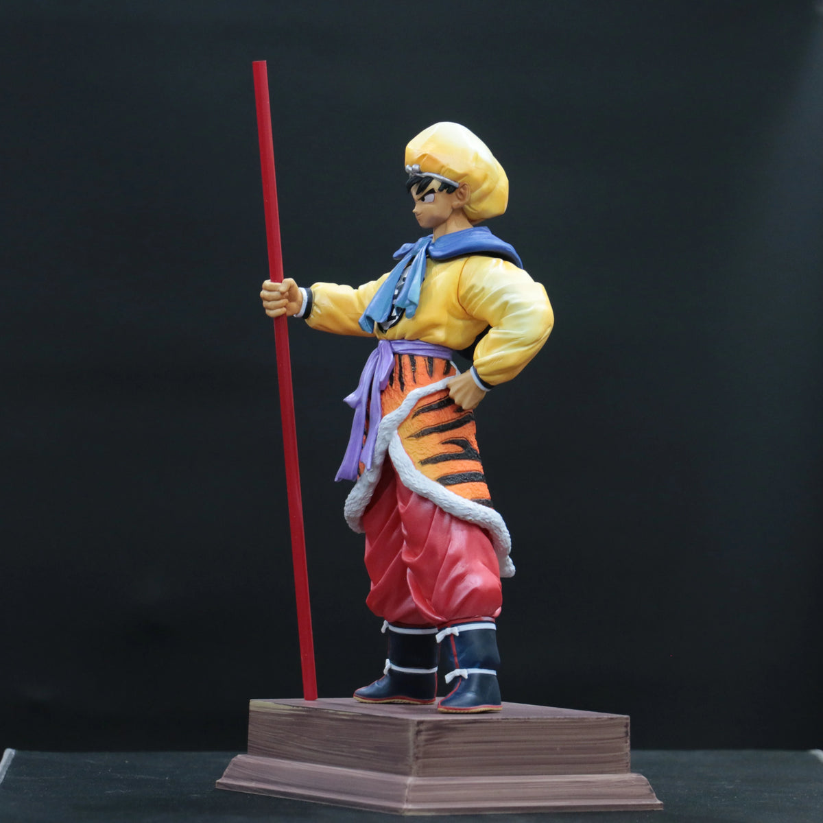 Dragon Ball Z Son Goku Figure Tiger Skin Skirt Goku Action Figures Model Pvc Statue Collection Dolls Desk Decoration Kids Toys