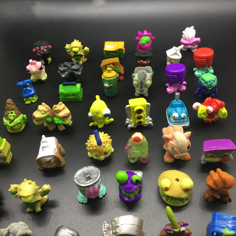 New Arrival 10pcs/lot Anime 3D Trash Figure Ugly Garbege Pack Soft Monster Model Toy Collectible Gift for Young Man Wholesale