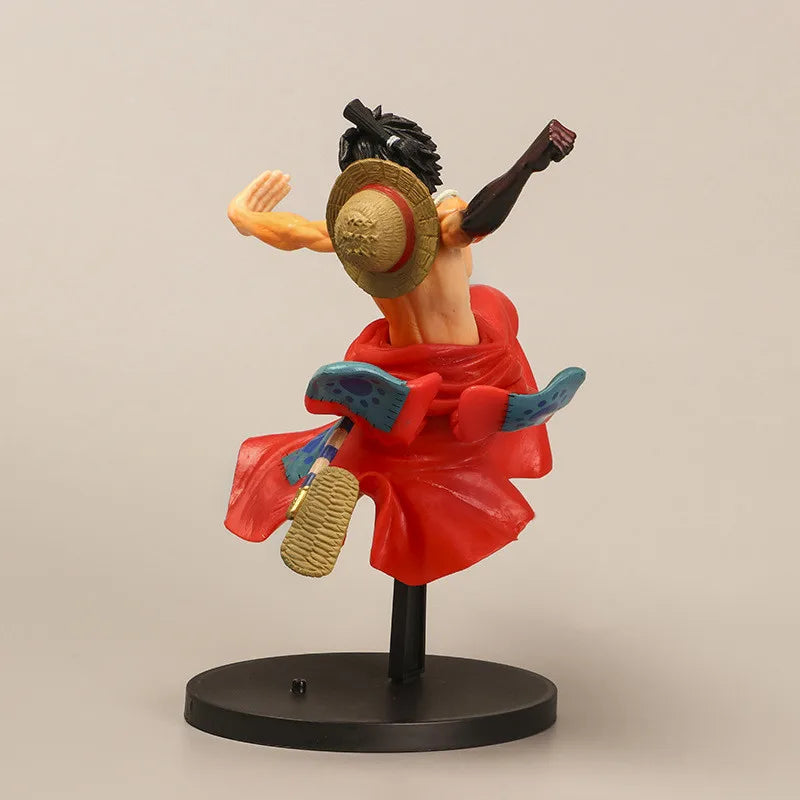 21CM Anime One Piece Wano Country Monkey D. Luffy Figure Gear Second BATTLE RECORD COLLECTION Model Toy Gift Action Figure PVC