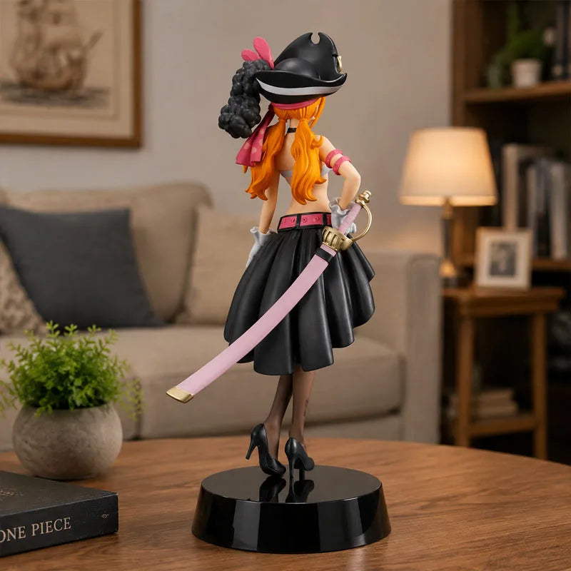 Anime Pirate Figure PVC Statue Collectible Action Figure Model Toy Desktop Decoration Birthday Christmas Gift For Anime Fans