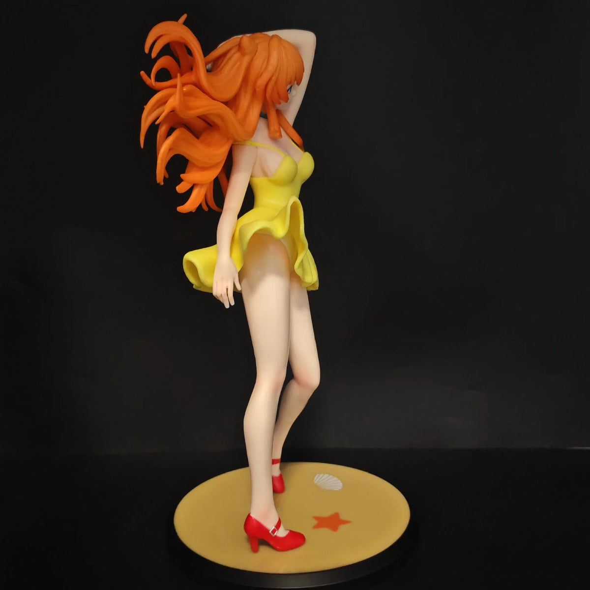 Asuka Langley Soryu Anime Girl Figure Collectible Pvc Model Statue Desktop Ornament For Home Display Decoration Anime Lovers