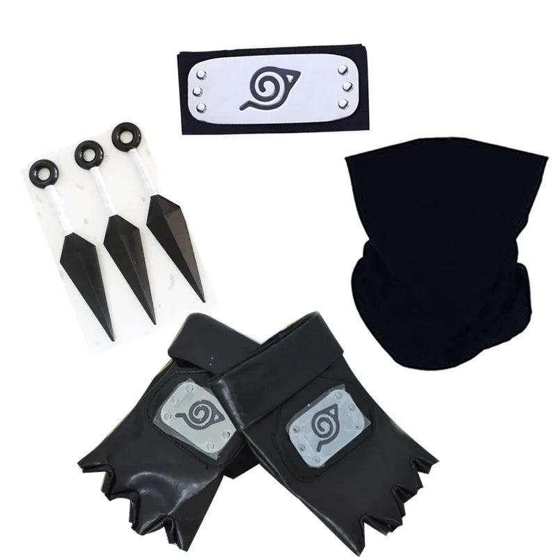 Kakashi Gloves & Headband Set