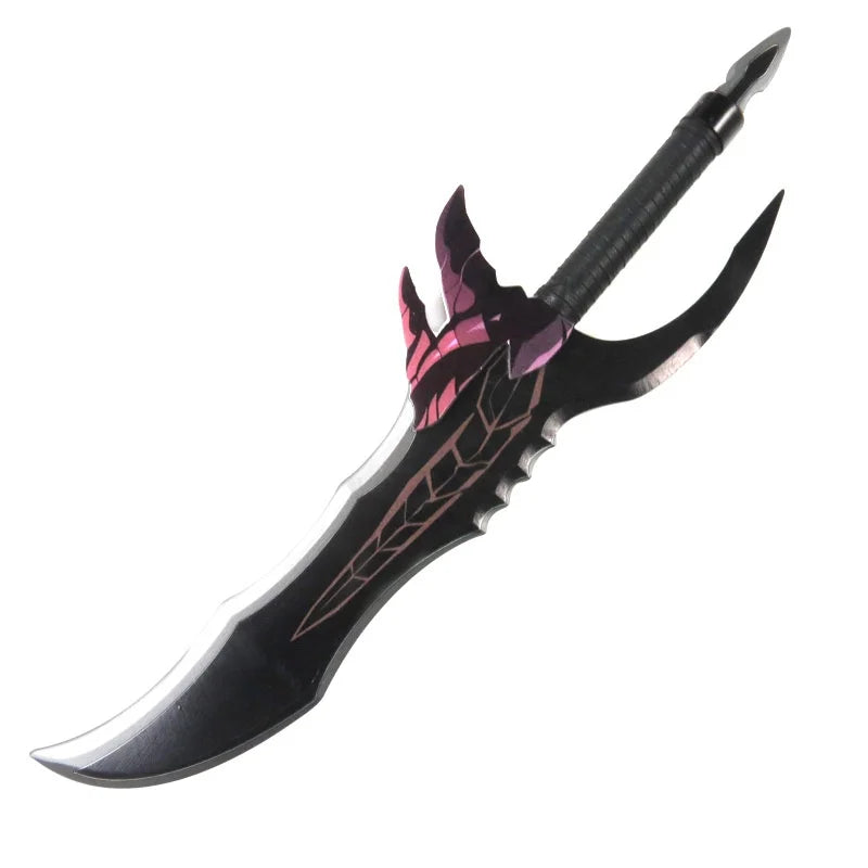 Solo Leveling Kanata Sword Mizushino Shun Anime Cosplay Prop Wooden Ninja Knife Real Size Japanese Katana Samurai Sabre Toy Gift