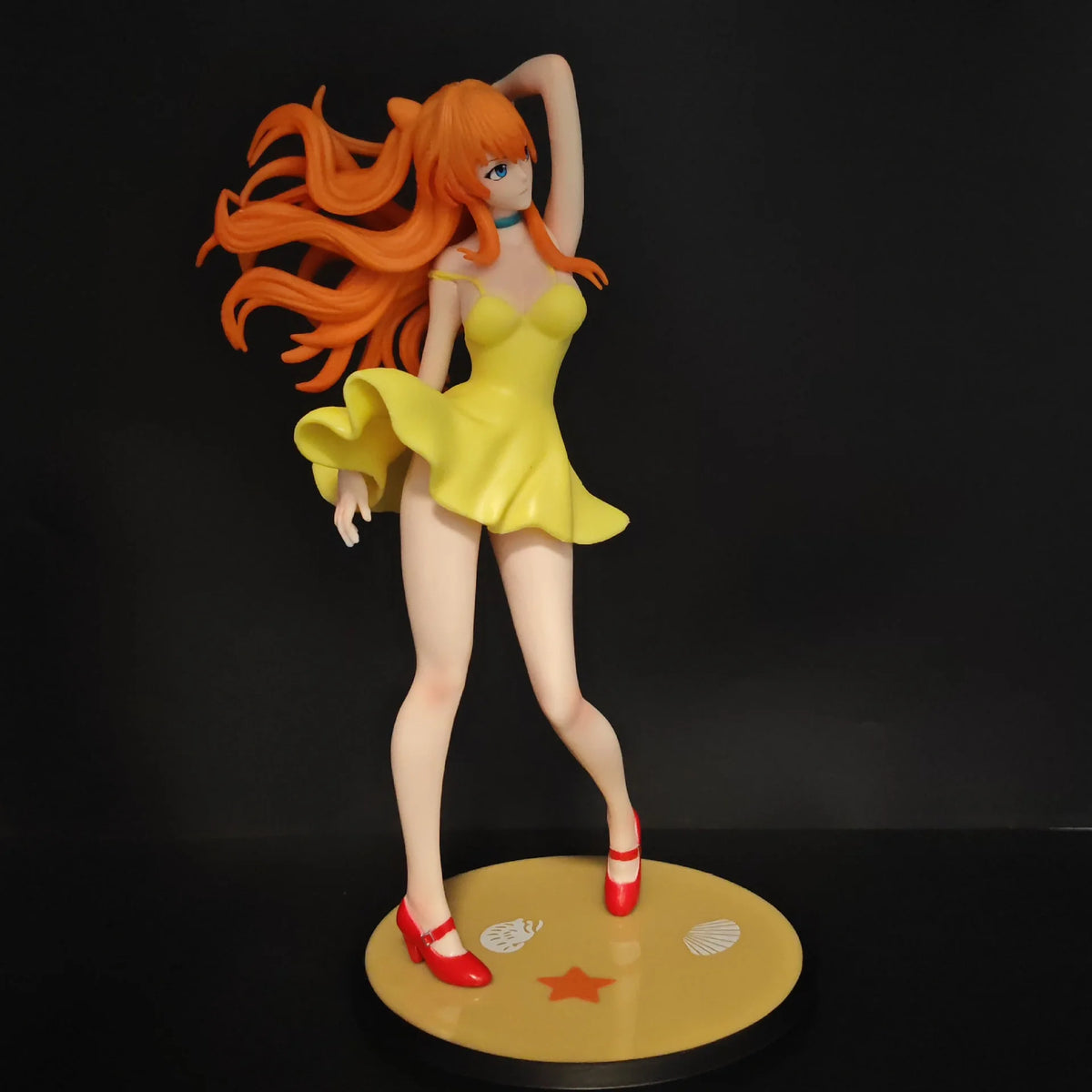 Asuka Langley Soryu Anime Girl Figure Collectible Pvc Model Statue Desktop Ornament For Home Display Decoration Anime Lovers