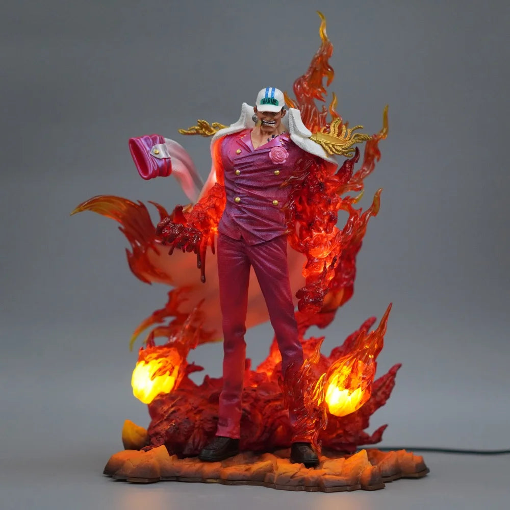 34cm/13.39in Anime One Piece Figure Sakazuki Action Figures Pvc Statue Desktop Ornamen Collection Model Toys Gifts