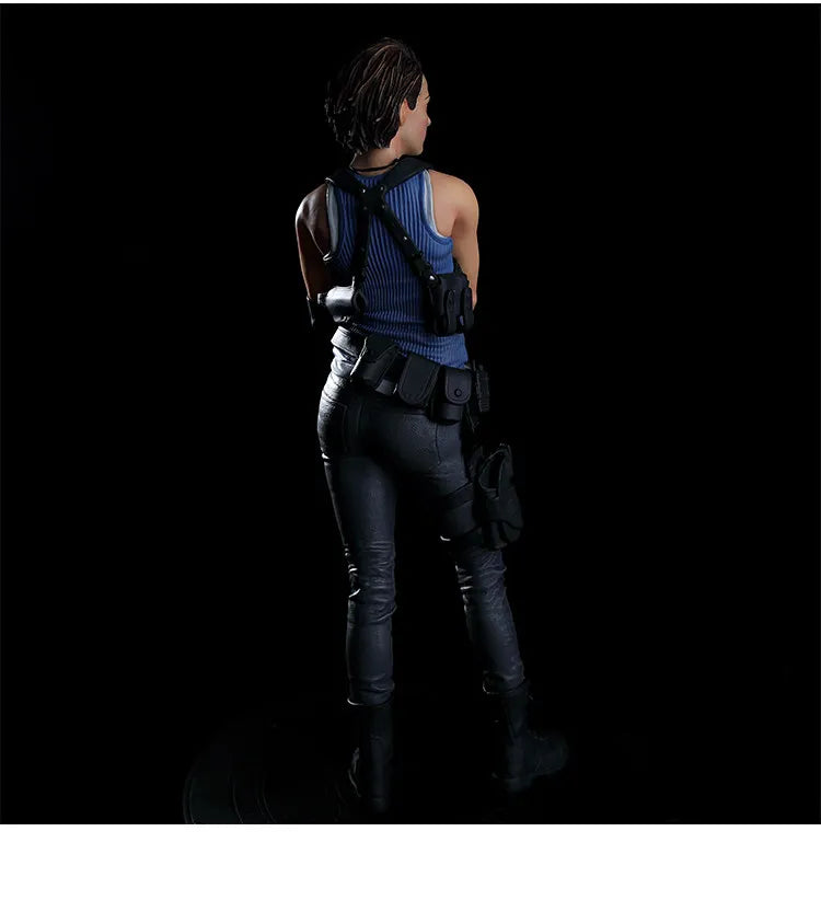 1/6 Jill Valentine Figure Classic Anime Game Female Warrior Action Figures Pvc Anime Desktop Ornament Collect Model Toy Gifts