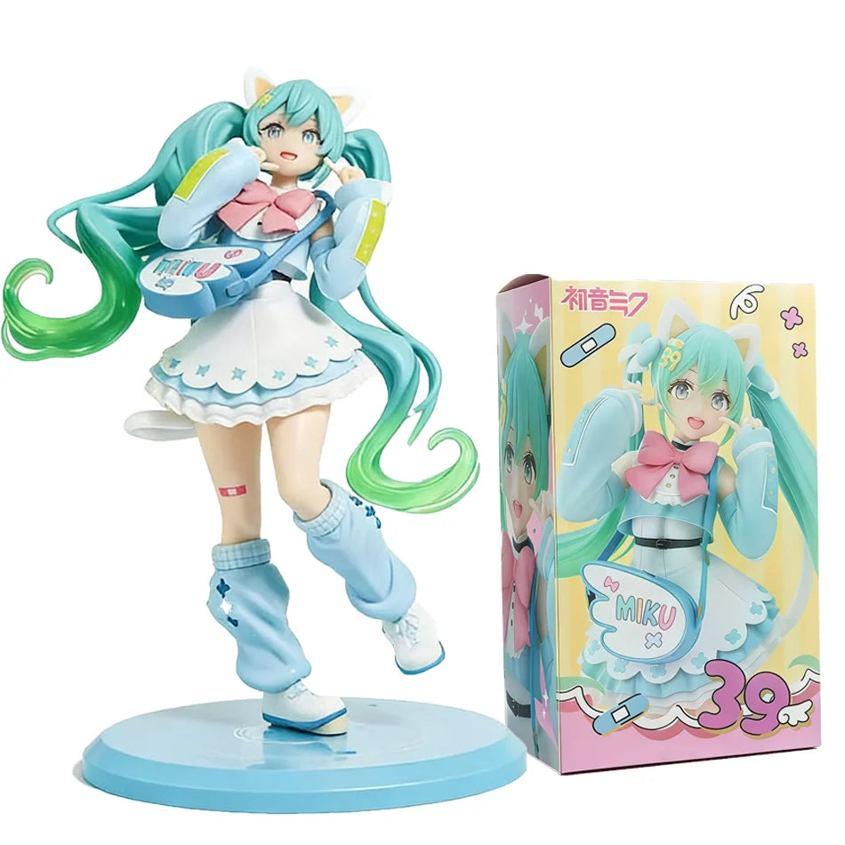 Hatsune Miku Anime Figure Action Figurine Model Collector Toys Hatsune Miku BANPRESTO Collectible Gift