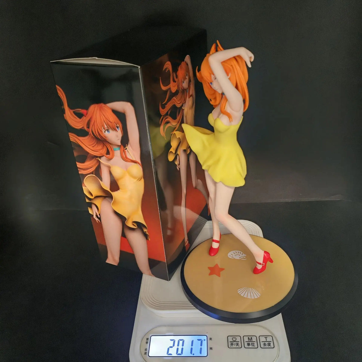Asuka Langley Soryu Anime Girl Figure Collectible Pvc Model Statue Desktop Ornament For Home Display Decoration Anime Lovers