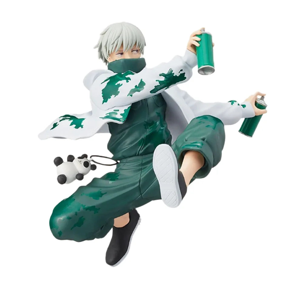 Anime Merch Bandai Original Jujutsu Kaisen GRAFFITI BATTLE Fushiguro Megumi Kugisaki Nobara Panda Gojo Satoru Anime Figure Toy
