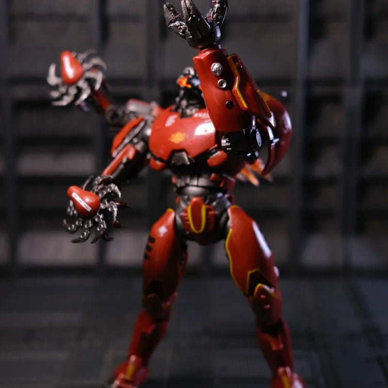 Pacific Rim Mecha Wanderer Dangerous Ultimate Edition Glowing movable Model Collectible Action Figure Toy Turtle Gorilla Beast
