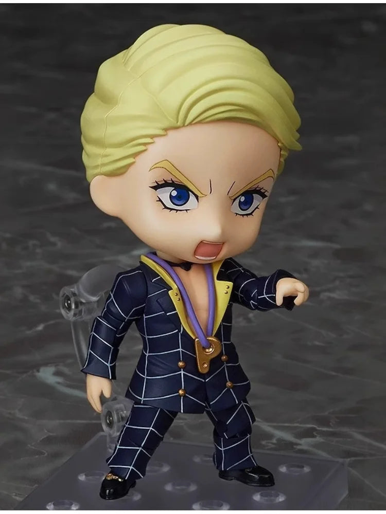 1401 Prosciutto Jojo Bizarre Adventure Posable Interchangeable Face Action Figure Desktop Decor For Anime Collectors