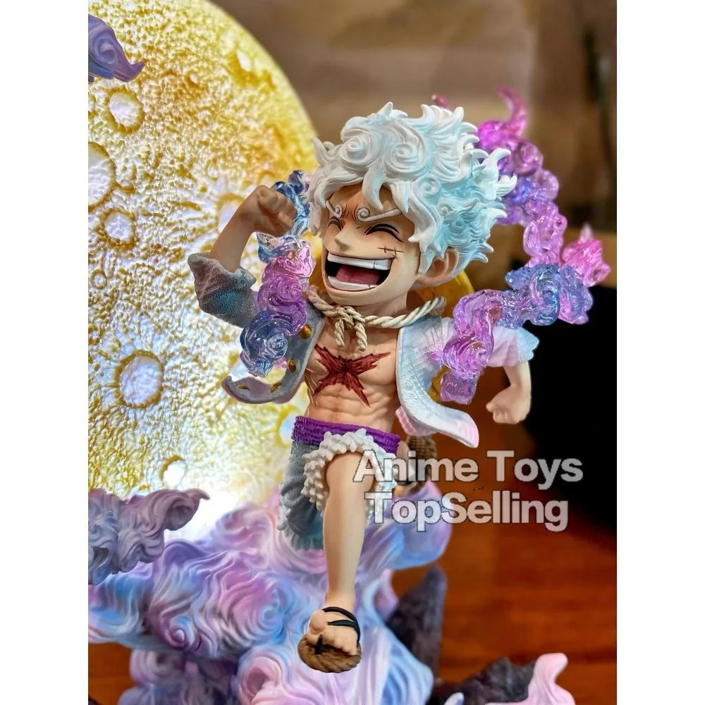 13.5cm/5.31in Anime One Piece Figure Moon Nika Luffy Action Figures Pvc Statue Collection Model Toys for Gifts