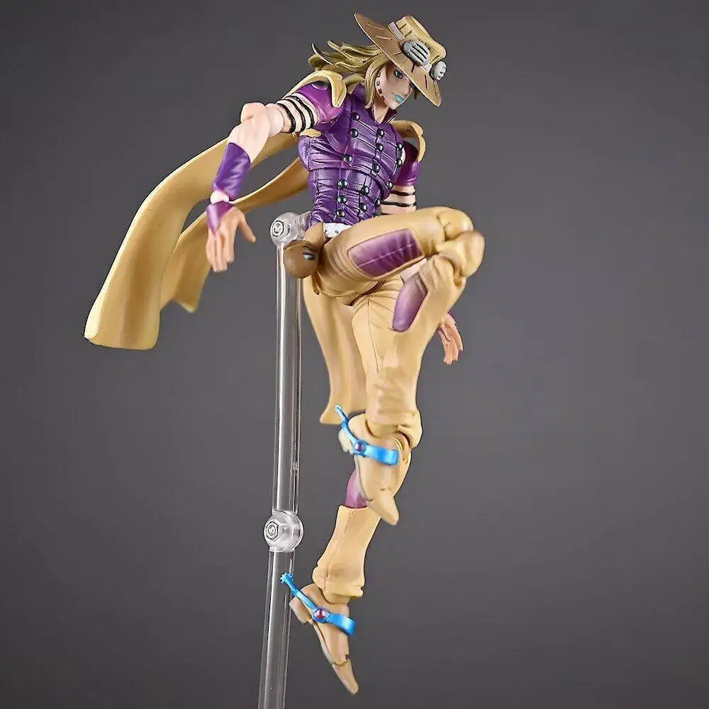 16cm Jojo'S Bizarre Adventure Julius Caesar Zeppel Pvc Figure Action Doll Model Decorat Statue Collection Toy Birthday Gift
