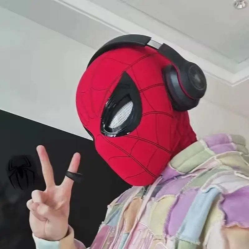 Superhero Mask/Spider-Man Helmet, Anime Character Cosplay, Full-face Mask, All-season Sun Protection, Party Gift.