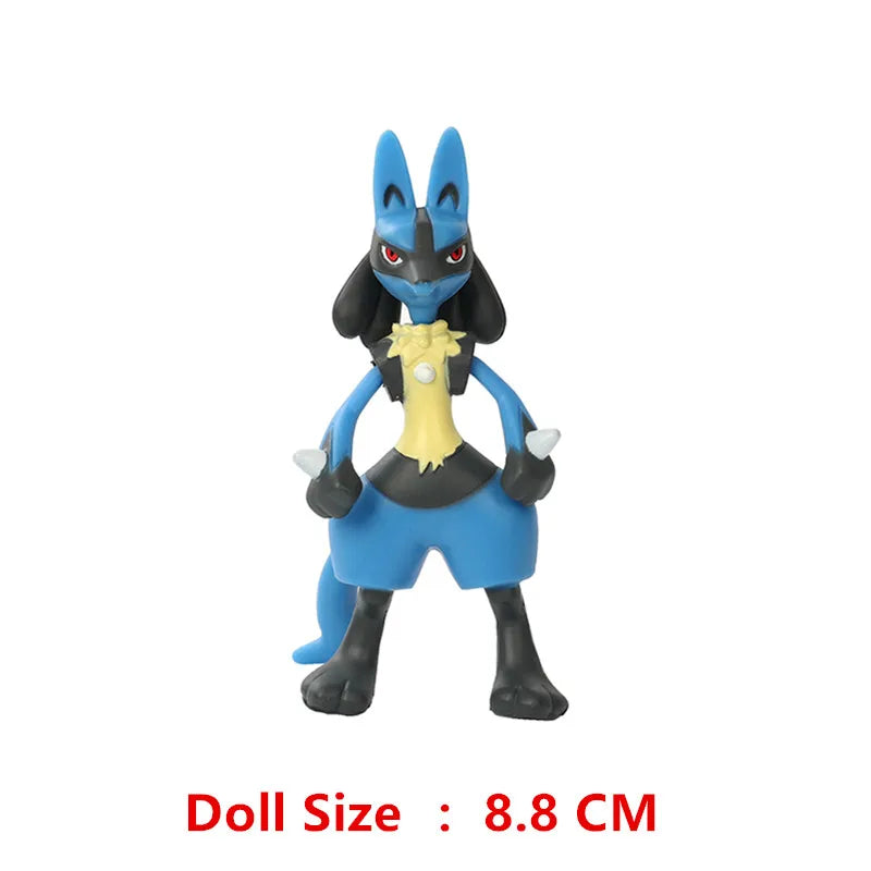 New 4-13Cm Pokemon Cartoons Movie Anime Figure Pikachu Bulbasaur Charmander Cosplay Collection Pet Action Model Toy Gift