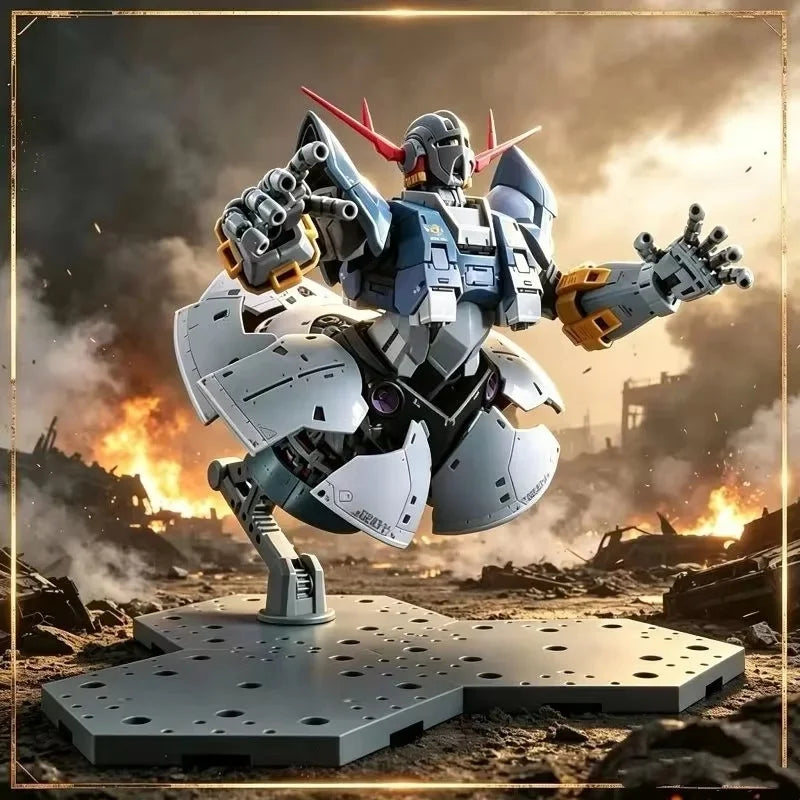 Zeong Full Articulated RG 1/144 Assembly Model Kit Action Figure Desktop Ornament Doll Collectible Toy No Special Effects Gift