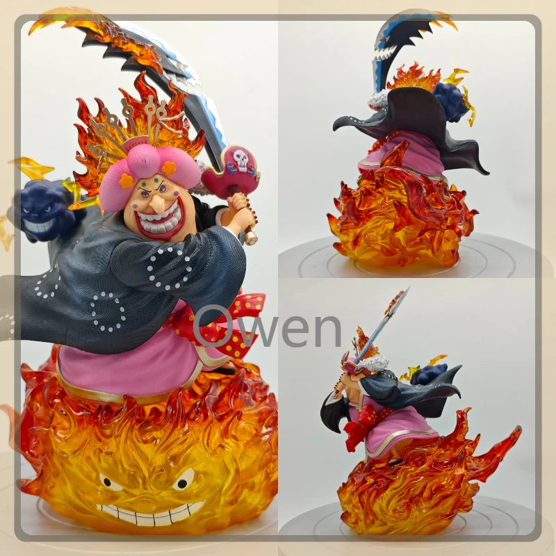 Comic ONE PIECE Anime Kaidou Figure Charlotte Linlin Action Figures PVC Large Item Model Collection Statue Toys Decoration Gifts