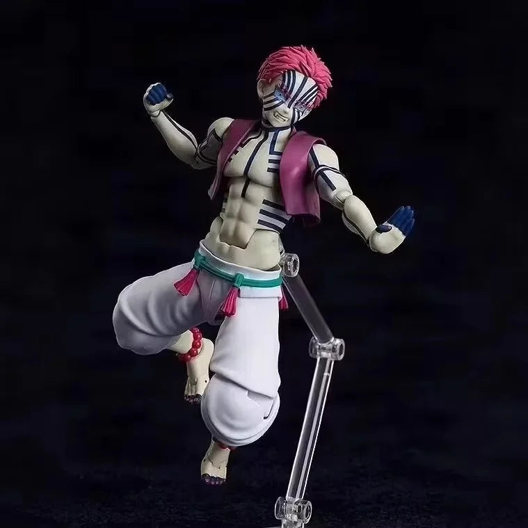 Anime Demon Slayer Figma Sp-146 Akaza Hakuji Action Figures Twelve Kizuki Figurine Toy Decoration Collection Model Doll Gift