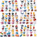 144pcs Mini Pocket Monster Action Figure Pvc Model Statue Ornament Desktop Decor Anime Collection Pc Case Doll Toy Gift