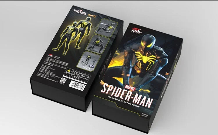Zd Toys Marvel Spider Man Action Figure Ps4 Game Version Full Articulated Collectible Model For Display