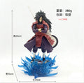 In Stock 25cm 42cm Anime Naruto GK Uchiha Madara CW Gatekeeper Ver LED Light Up PVC Figure Collectible Statue Model Toy Desktop