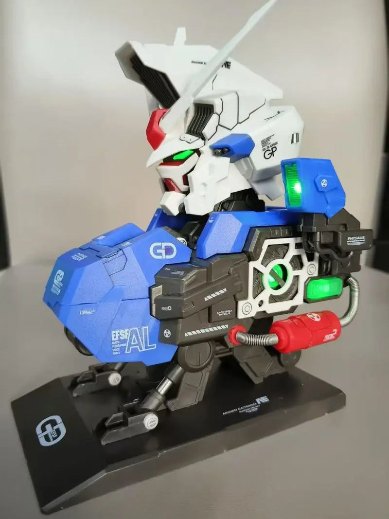 New Spot 1/38 GP02A Avatar Chest Abs Material Assembly Model Sour Fruit Car Decoration Typec Interface Power Supply And Lighting
