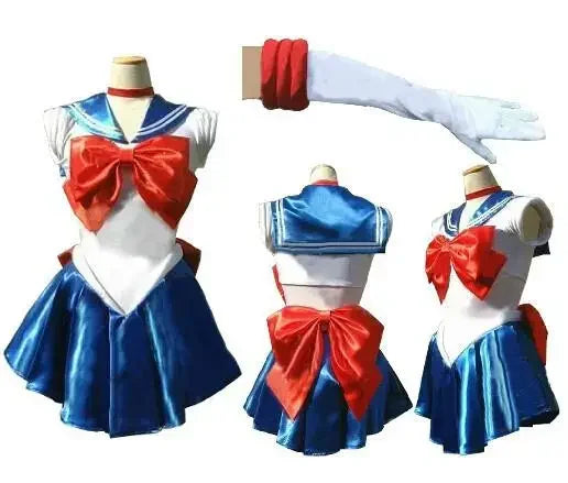 Anime Sailor Uniform Cosplay  Costumes Anime Figure Dress Vestido Halloween Costumes for Women Suit Wig Loli Clothing Party